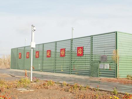 Projects of wind fence for sports courts in Air Force Base 14