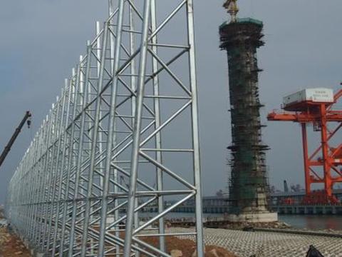 Structure of sand fence system